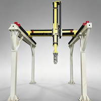 Robot manipulateur de chariot à portique 3 axes personnalisé pour la manutention de matériaux en baril et le chargement/déchargement automatique de seaux