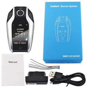 CARQSENG 12V 범용 스마트 LCD 키 원격 시동기 433.92MHz 차량용 무선 도어 잠금 엔진 스타터 - Product Image 6
