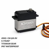 Servomoteur 40KG à couple élevé, engrenage numérique en titane, étanche, pour bras robotique XQ-POWER XQ-S3240M, direct usine, 6.8V
