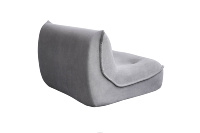 Canapé-lit inclinable en forme de dumpling pour appartement, chambre, salon, bureau, une place