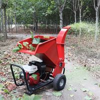 Broyeur forestier industriel Kesen New 15HP 420cc avec moteur PTO pour le traitement des branches d'arbres