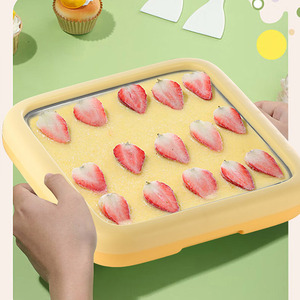 Rongshida Homemade Frozen <b>Yogurt</b> <b>Maker</b> Titanium Liner Small Electric Ice Cream <b>Maker</b> For Dessert Making - Product Image 2