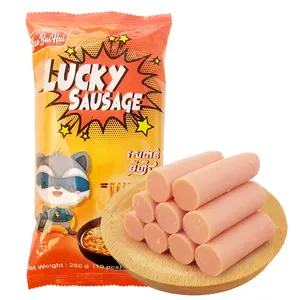 Chinese ready to eat chicken meat products instant noodles accessories instant noodle flavor chicken ham sausage snacks