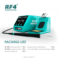 RF4 RF-ONE, contrôle intelligent de la température, grand écran HD, soudage intelligent, BGA, PCB, SMD, soudage numérique, téléphones mobiles