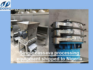 1TPD 小型低能耗甘薯加工设备，用于加工甘薯粉和干薯粉，配备智能PLC系统 - Product Image 4