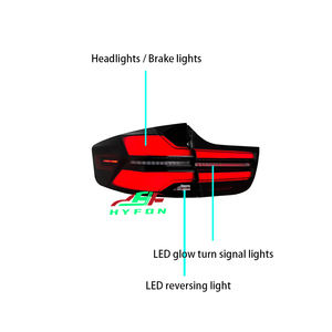 Fari Posteriori a LED per <span class=keywords><strong>BMW</strong></span> <span class=keywords><strong>X6</strong></span> <span class=keywords><strong>E71</strong></span> (2008-2014), Stile Moderno, Funzionalità Plug-and-Play - Product Image 2