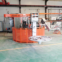 Machine de rotomoulage Benfan pour la fabrication de plastique, machine carrousel, certification CE, construction en acier doux, 380V, économie d'énergie, haute performance