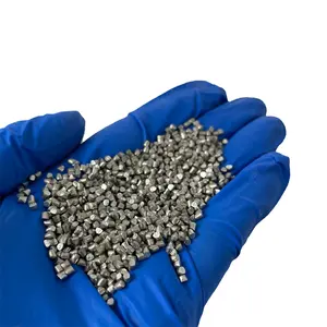 Vendita calda Sn Metal 99.9%-99.99% purezza pellet di stagno D2x2mm granuli di stagno per esperimenti di evaporazione