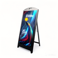 Reproductor de señalización digital LED para interiores y exteriores, batería extraíble, pantalla de bienvenida para tiendas minoristas IP65, centros comerciales, bienvenida OEM