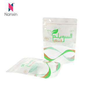 Bolsa de plástico de calidad alimentaria personalizada suministros de embalaje de alimentos para bolsas de embalaje de <span class=keywords><strong>café</strong></span>/té con cremallera y ventana - Product Image 3