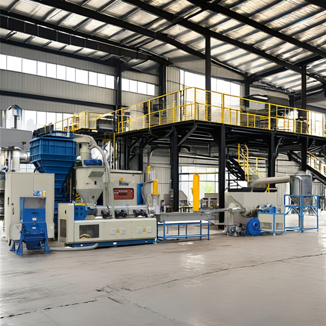 2024 Plastic Extrusion Machine Recycling Shopping Bags Waste Plastic Granules Making Machine Granulators Pelletizing Machine
