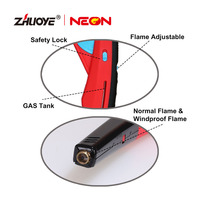 Briquet de barbecue électrique à flamme réglable, Mini torche rechargeable, vente en gros