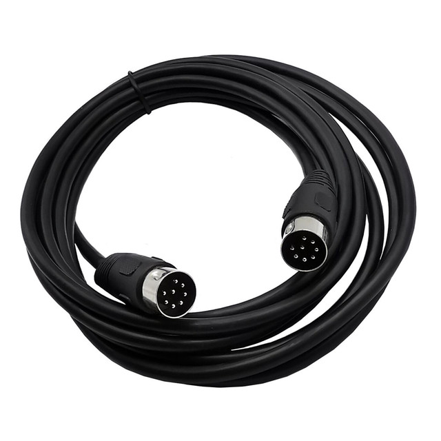Custom Din 8 Pin M/M M/F F/F AV Adapter MIDI Extension Cable for Bang and Olufsen B&O PowerLink Mk 2 BeoLab