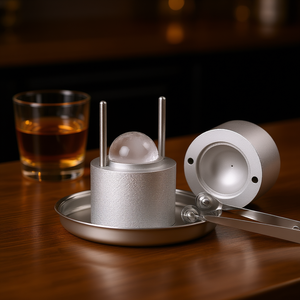 <b>Ice</b> Ball Press Kit 60mm Aluminum Alloy Reusable For Whiskey Drinkware Accessories - Product Image 2