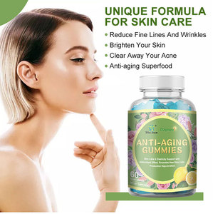 ANTI-AGING GUMMIES OEM/ODM Custom Private Label Multivitamin Glutathions Natural Herb <b>Gummy</b> <b>Candy</b> Supplement Collagen Gummies - Product Image 3