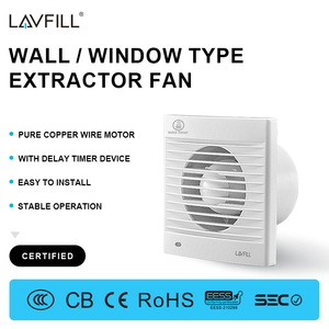 Ventilateur d'extraction de salle de bain avec capteur de mouvement, ventilateur axial de 6 pouces, 110v, ventilateur de 150 mm - Product Image 3