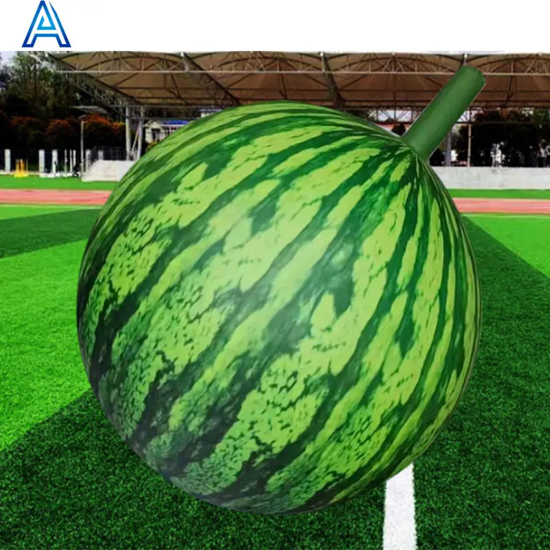 China Fabriek Oem Aanpassen Opblaasbare Watermeloen Fruit Model Voor Opblaasbare Appel Oranje Banaan Model Goedkoop