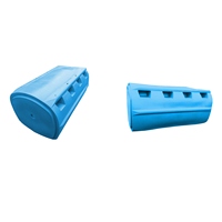 Flotteurs marins en polyéthylène moulés par rotation, ponton modulaire en plastique pour bateau, moulage par rotation, combinaison libre, bateau de pêche, modèle JSM