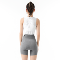 Cuissard de cyclisme sur route pour femme, nouvelle collection TECH, longueur mi-cuisse, en tissu nylon respirant, avec interface élastique, pour adultes, OEM