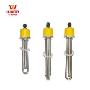 Wenxin 220V 380V mặt bích ngâm nước nóng công suất cao ngâm nóng cho máy phát điện hơi