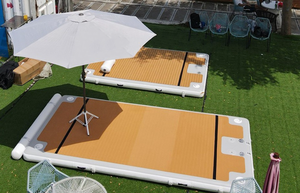 エアクッションフローティングプラットフォーム釣りプラットフォームPVC - Product Image 5