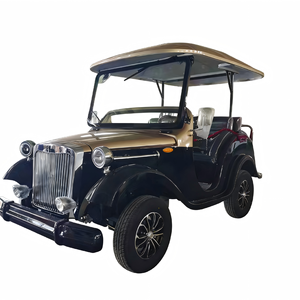 Carro Eléctrico de Lujo de 8 Plazas, Estilo Retro Clásico, para Atracciones Turísticas y Exposiciones, Vehículo Eléctrico Vintage - Product Image 2