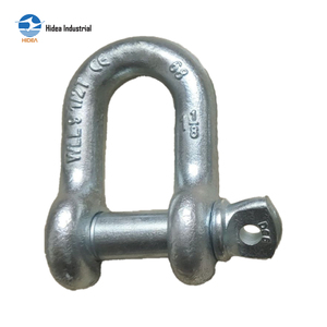 Hidea nhiệm vụ nặng nề thả giả mạo <span class=keywords><strong>Dee</strong></span> còng chống gỉ thép hợp kim en13889 vít pin chuỗi còng - Product Image 1