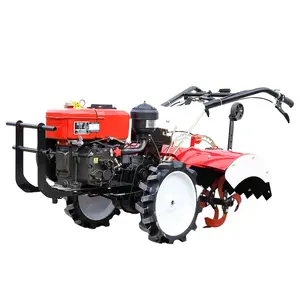 Petit cultivateur rotatif CHINA JIULIN pour rizières, <span class=keywords><strong>scarificateur</strong></span>, tracteur à pousser à la main, déchiqueteur pour ferme et verger - Product Image 4