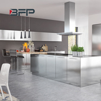 Cuisine extérieure sur mesure en acier inoxydable, design moderne, cuisine BBQ extérieure à vendre