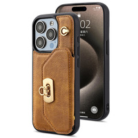 Portefeuille porte-cartes en cuir, étuis pour téléphone portable pour iPhone 15 16 Pro Max, étui de téléphone portable pour femme avec bandoulière
