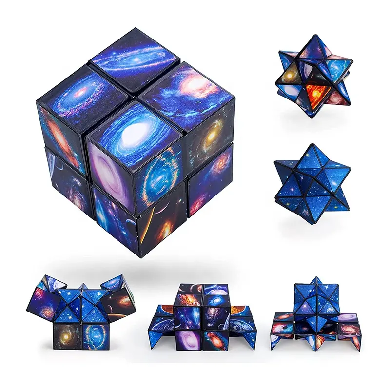 Magique Cadeau pour Enfant Garçons Filles 7x7x7 Vitesse Cube de Magique Style Classique Facile à Tourner et à Lisser de Magic Cube Maomaoyu Magique Jouet 
