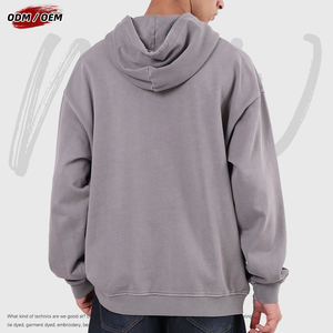 Sudadera con Capucha de Algodón Batik de 480 g/m², Estilo Vintage, Lavado Personalizado, Sudadera Holgada para Hombre, Ropa Urbana para Invierno - Product Image 5