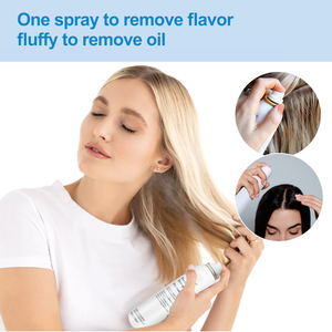 Shampooing sec pour cheveux Offre Spéciale 150ML bio avec amidon de maïs séchage sans eau rapide shampooing sec dégraissant rafraîchissant et naturel - Product Image 5