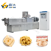 Machine à céréales pour petit-déjeuner et en-cas de 100 à 500 kg/h, extrudeuse de Kurkure Cheetos, ligne de production de bâtonnets de maïs