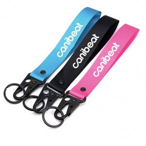 <b>Wristlet</b> Strap Carabiner Key Ring Custom Logo Wrist Straps Keychain - Product Image 1