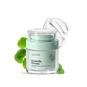 <span class=keywords><strong>Crema</strong></span> Facial Natural de Centella Asiática y <span class=keywords><strong>Aloe</strong></span> <span class=keywords><strong>Vera</strong></span> de Marca Privada para Piel Sensible, Hidratante Facial, Atenúa las Líneas Finas, Blanqueadora - Product Image 1
