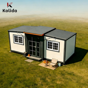 Acogedora <span class=keywords><strong>Casa</strong></span> Contenedor Expandible de 20 pies/40 pies con Estilo Rústico Moderno para la Vida en el <span class=keywords><strong>Campo</strong></span> - Product Image 3