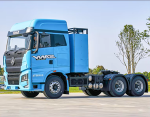 รถบรรทุกหัวลากเฟิง เนียว 6x4 >450 แรงม้า ดีเซล ยูโร 5 เกียร์อัตโนมัติ พวงมาลัยซ้าย ระบบกันสะเทือนแบบลม รับน้ำหนักได้มากกว่า 50 ตัน สำหรับงานเหมือง - Product Image 1