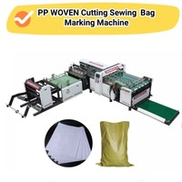 Machine automatique intelligente pour la fabrication de fonds de sacs en ciment tissés en plastique avec valve, haute capacité 25-50 pièces/min, 220V, Rimata