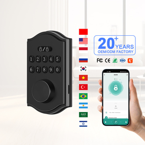 Tiêu chuẩn Mỹ loại dễ dàng cài đặt Keyless nhập <span class=keywords><strong>Door</strong></span> Lock với bàn phím deadbolt khóa cho cửa trước với phím tự động khóa - Product Image 1