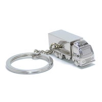 Porte-clés en alliage de camion, modèle de camion, cadeaux promotionnels, porte-clés de camion, porte-clés en métal solide personnalisé, porte-clés en plastique