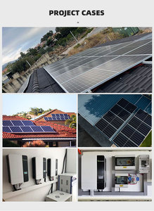 HT Système d'énergie solaire hybride complet 10kw à 20kw Génération d'<span class=keywords><strong>électricité</strong></span> solaire en/hors réseau Contrôleur MPPT Batterie lithium-ion - Product Image 5