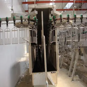 Mesin pembersih Abattoir unggas, peralatan pembersih kulit ayam unggas Unit jagal