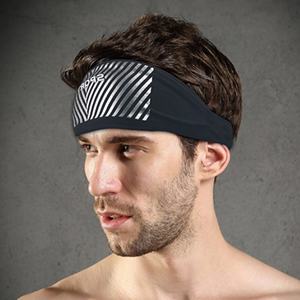 Bandeau de sport élastique tendance pour l'entraînement de basketball, séchage rapide, en polyester, anti-transpiration - Product Image 6