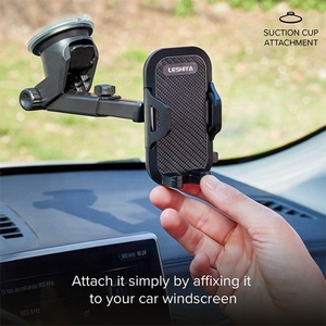 Soporte Universal <span class=keywords><strong>para</strong></span> Teléfono Móvil en <span class=keywords><strong>el</strong></span> Tablero del Automóvil, Venta al por Mayor de Fábrica, Rotación de 360 Grados, Ajustable, Ecológico, Portátil, ABS - Product Image 2
