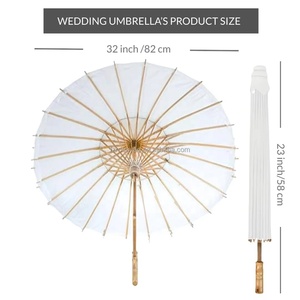 Sombrilla de Papel Clásica de 84 cm de Diámetro, Sombrilla Decorativa Tradicional para Fotografía de Bodas y Fiestas, Venta al por Mayor - Product Image 3