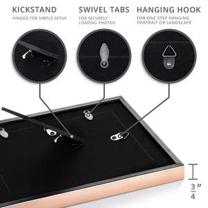 Cadres photo en plastique, bois et MDF sur mesure 2026 – Légers, fiables, vente en gros – Cadres photo du Cambodge pour chambre et salon - Product Image 4