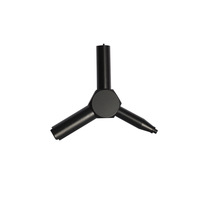 Clé à valve pour outil de retrait de chargeur de gaz, en acier inoxydable, taille 1/4 po, multifonction pour entraînement en extérieur