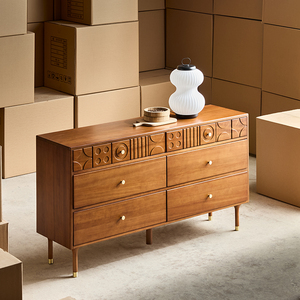 Solid Wood Minimalist <b>Sideboard</b> Storage Cabinet Eco-Friendly Living Room Dining Home Furniture HY203 Home Furniture <b>Sideboard</b> HY - Product Image 3