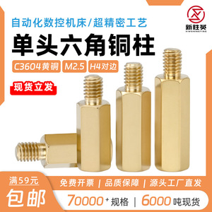 สกรูหกเหลี่ยมทองแดงผสม M2.5 สำหรับยึดแผงวงจรพิมพ์ - Product Image 5
